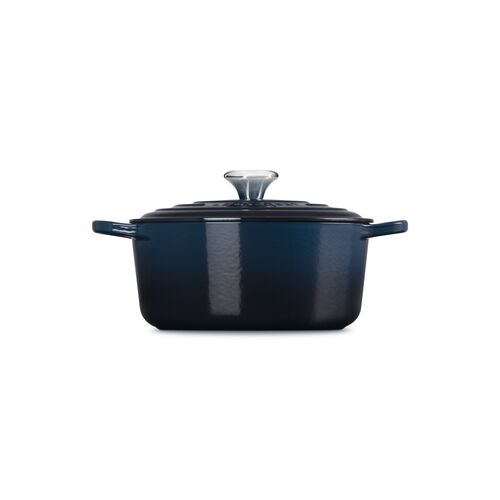 Le Creuset gietijzeren ronde braadpan 24 cm / 4.2 liter - nuit