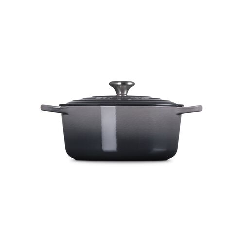 Le Creuset gietijzeren ronde braadpan 26 cm / 5.3 liter - flint