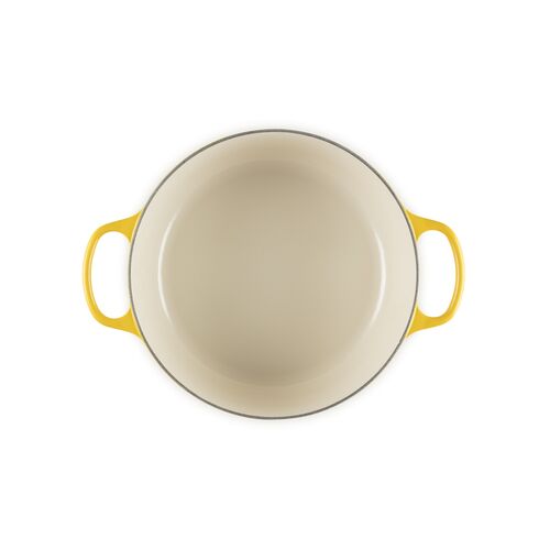 Le Creuset gietijzeren ronde braadpan 28 cm / 6.7 liter - nectar