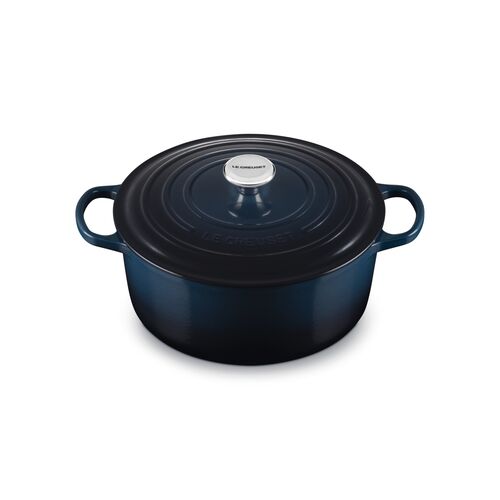 Le Creuset gietijzeren ronde braadpan 28 cm / 6.7 liter - nuit