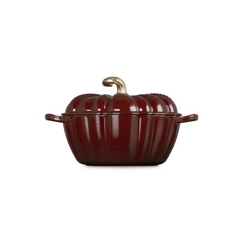 Le Creuset gietijzeren pompoen braad- stoofpan 24cm - garnet