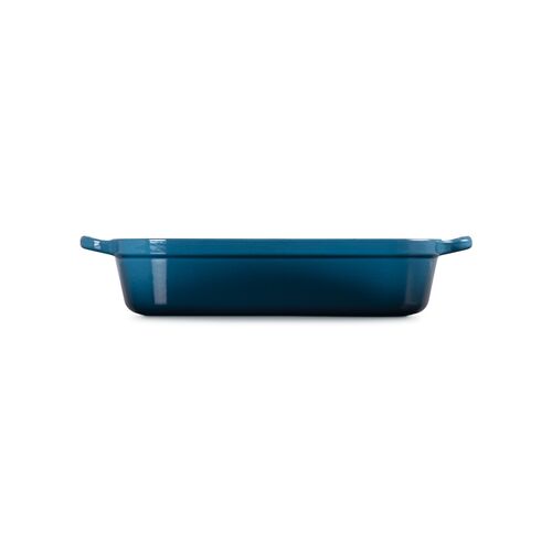 Le Creuset gietijzeren braadslede 33 cm / 4.9 liter - deep teal