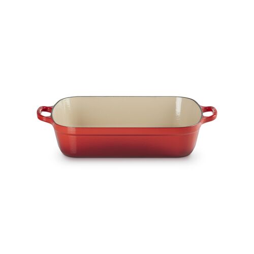 Le Creuset gietijzeren braadslede 33 cm / 4.9 liter - kersenrood
