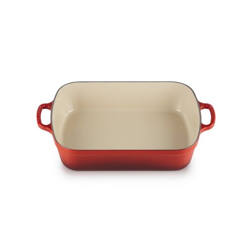 Le Creuset gietijzeren braadslede 33 cm / 4.9 liter - kersenrood