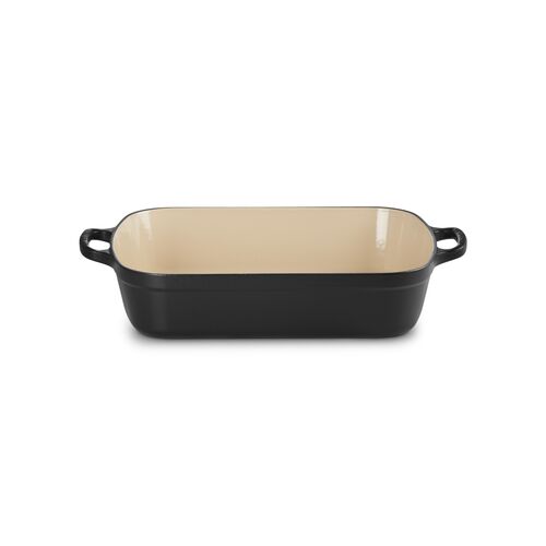 Le Creuset gietijzeren braadslede 33 cm / 4.9 liter - mat zwart