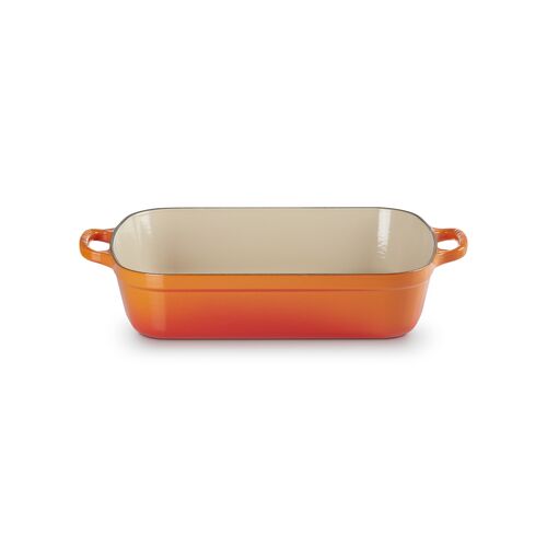 Le Creuset gietijzeren braadslede 33 cm / 4.9 liter - oranjerood