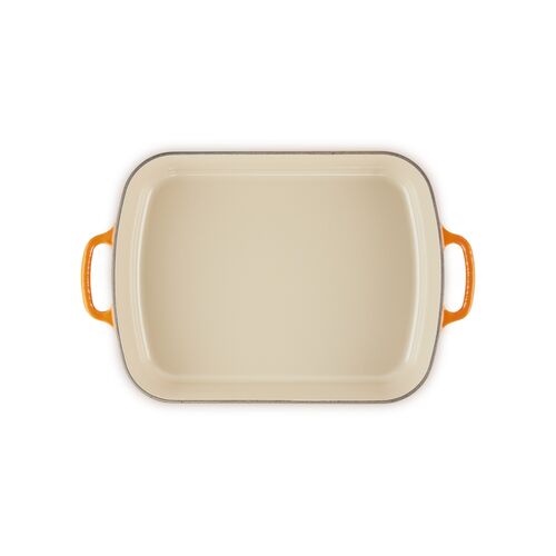 Le Creuset gietijzeren braadslede 33 cm / 4.9 liter - oranjerood