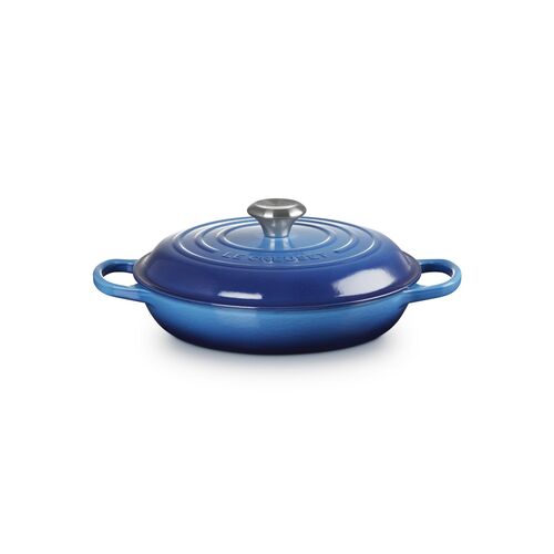 Le Creuset gietijzeren campagnard 26 cm / 2.2 liter - azure