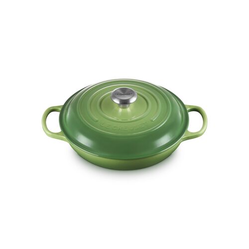 Le Creuset gietijzeren campagnard 26 cm / 2.2 liter - bamboo