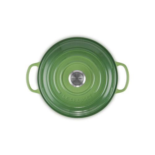Le Creuset gietijzeren campagnard 26 cm / 2.2 liter - bamboo