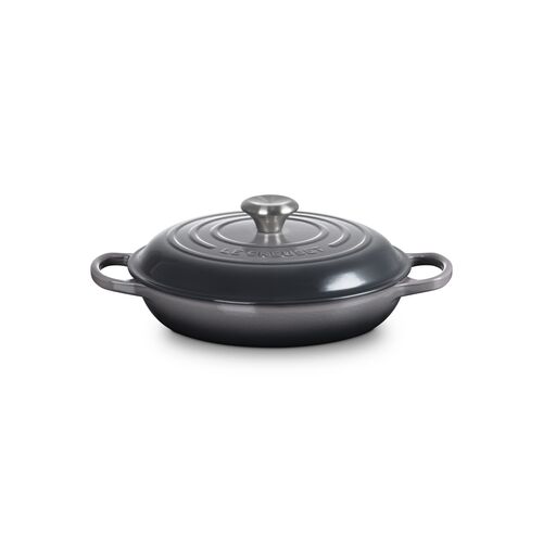 Le Creuset gietijzeren campagnard 26 cm / 2.2 liter - flint