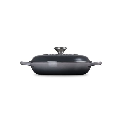 Le Creuset gietijzeren campagnard 26 cm / 2.2 liter - flint