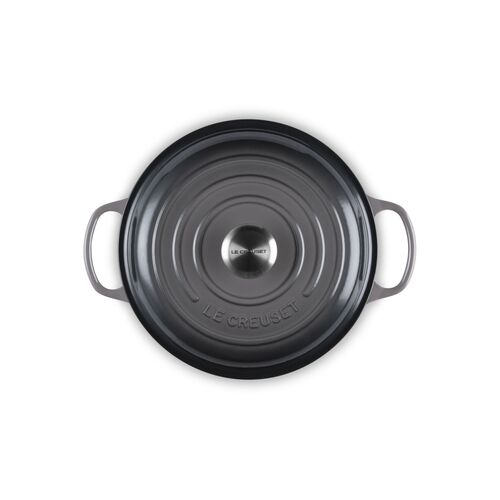 Le Creuset gietijzeren campagnard 26 cm / 2.2 liter - flint