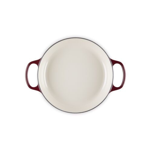 Le Creuset gietijzeren campagnard 26 cm / 2.2 liter - garnet
