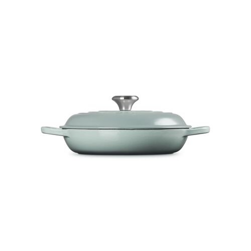 Le Creuset gietijzeren campagnard 26 cm / 2.2 liter - sea salt
