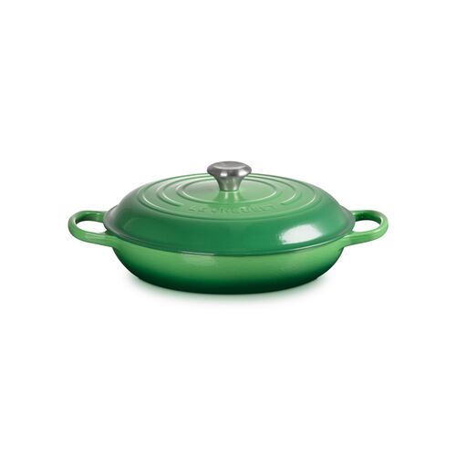 Le Creuset gietijzeren campagnard 28 cm / 2.8 liter - bamboo