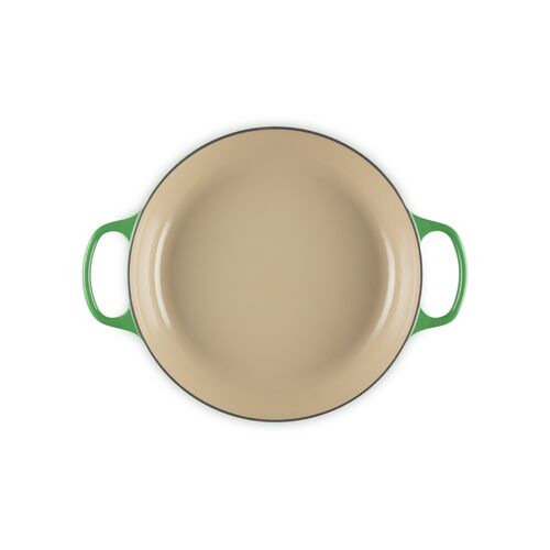 Le Creuset gietijzeren campagnard 28 cm / 2.8 liter - bamboo