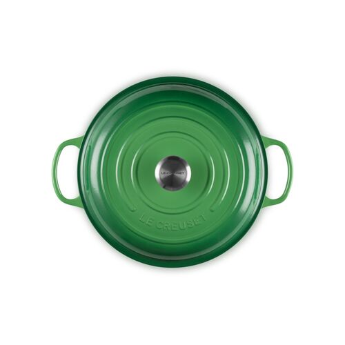 Le Creuset gietijzeren campagnard 28 cm / 2.8 liter - bamboo