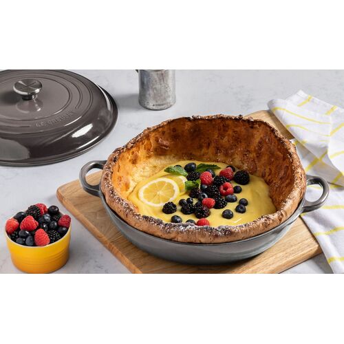 Le Creuset gietijzeren campagnard 28 cm / 2.8 liter - flint