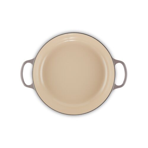 Le Creuset gietijzeren campagnard 28 cm / 2.8 liter - flint