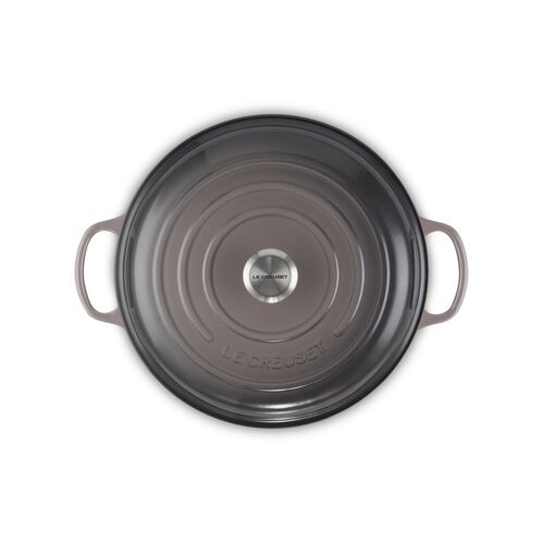 Le Creuset gietijzeren campagnard 28 cm / 2.8 liter - flint