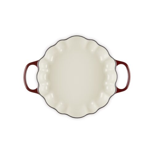 Le Creuset gietijzeren pompoen campagnard 28cm / 2.5 liter - garnet