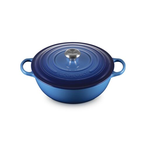 Le Creuset gietijzeren marmite - 28 cm / 4.9 liter - azure