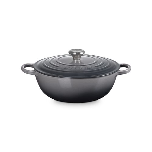 Le Creuset gietijzeren marmite - 28 cm / 4.9 liter - flint