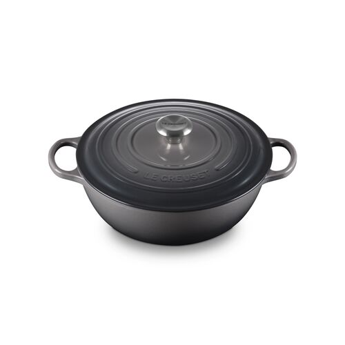 Le Creuset gietijzeren marmite - 28 cm / 4.9 liter - flint