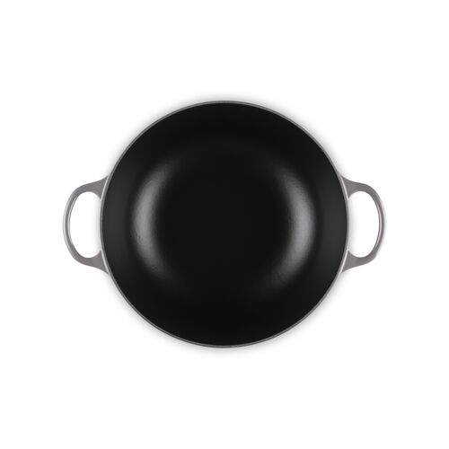 Le Creuset gietijzeren marmite - 28 cm / 4.9 liter - flint