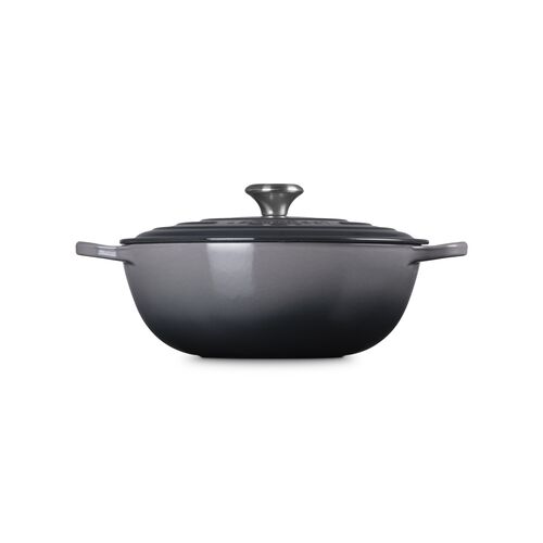 Le Creuset gietijzeren marmite - 28 cm / 4.9 liter - flint