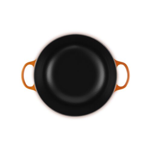 Le Creuset gietijzeren marmite - 28 cm / 4.9 liter - oranjerood