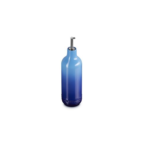 Le Creuset aardewerken olijfolie fles - 0.6liter - azure