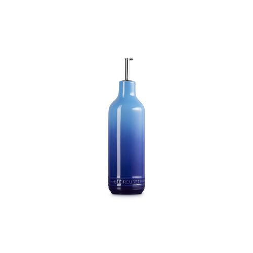 Le Creuset aardewerken olijfolie fles - 0.6liter - azure