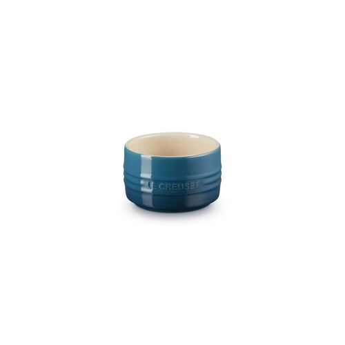 Le Creuset aardewerken ramekin - deep teal