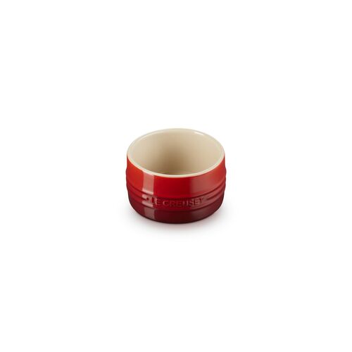Le Creuset aardewerken ramekin - kersenrood