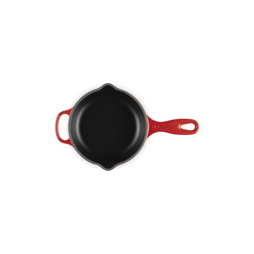 Le Creuset ronde gietijzeren skillet - 16 cm - kersenrood