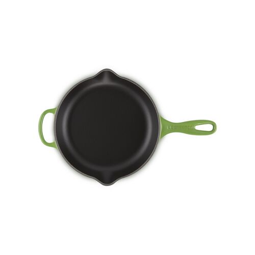 Le Creuset ronde gietijzeren skillet - 23 cm - bamboo