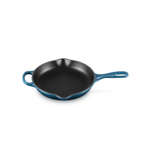 Le Creuset ronde gietijzeren skillet - 23 cm - deep teal