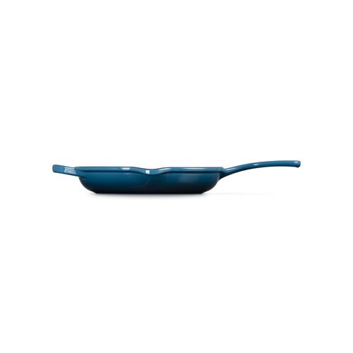 Le Creuset ronde gietijzeren skillet - 23 cm - deep teal