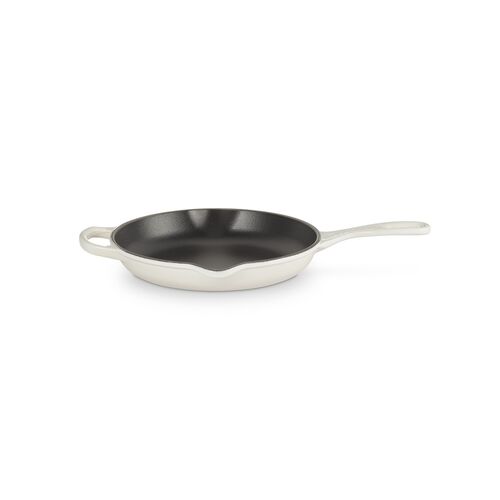 Le Creuset ronde gietijzeren skillet - 23 cm - meringue