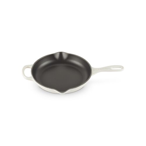 Le Creuset ronde gietijzeren skillet - 23 cm - meringue