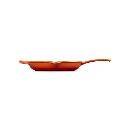 Le Creuset ronde gietijzeren skillet - 23 cm - oranjerood
