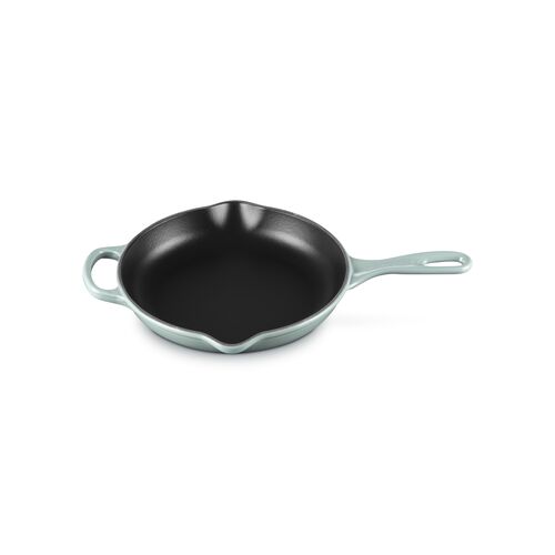 Le Creuset ronde gietijzeren skillet - 23 cm - sea salt