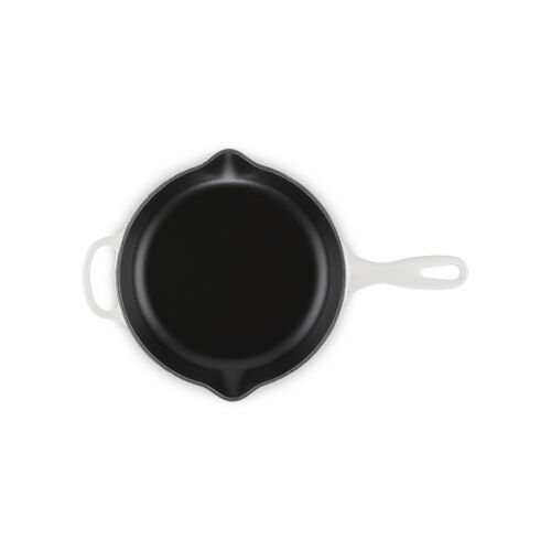 Le Creuset ronde gietijzeren skillet - 23 cm - wit