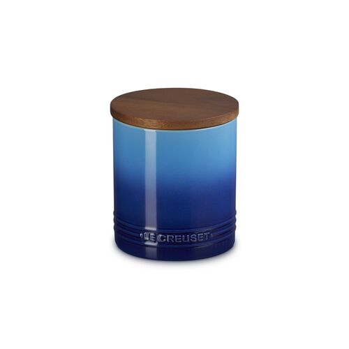 Le Creuset aardewerken voorraadpot 1.1 liter - azure