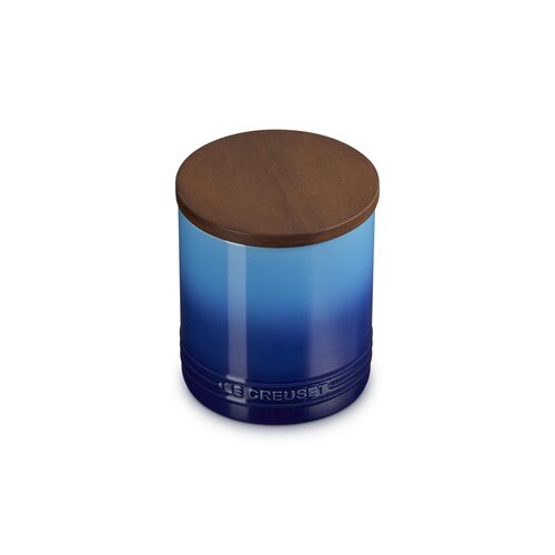 Le Creuset aardewerken signature voorraadpot 1.1 liter - azure