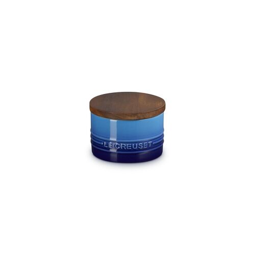Le Creuset aardewerken voorraadpot 0.20 liter - azure