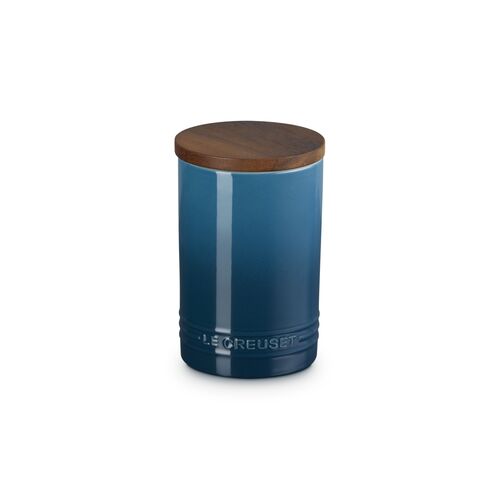 Le Creuset aardewerken voorraadpot 0.77 liter - deep teal