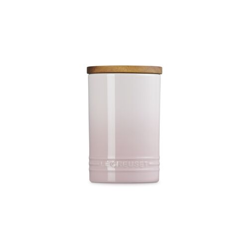 Le Creuset aardewerken voorraadpot 0.77 liter - shell pink